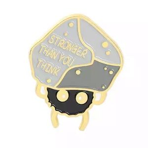📍5for$25 Enamel Pin Rock Stronger than you think